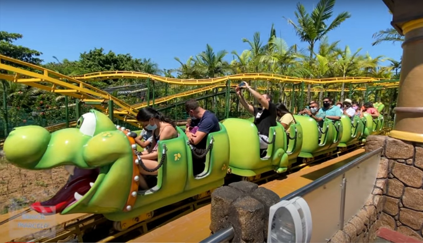 Incidente com montanha-russa assusta visitantes do Parque Beto Carrero